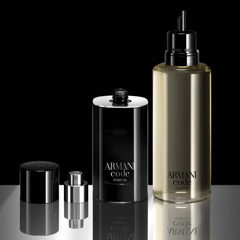 Armani Code Homme Parfum 150 Ricarica - Image 4