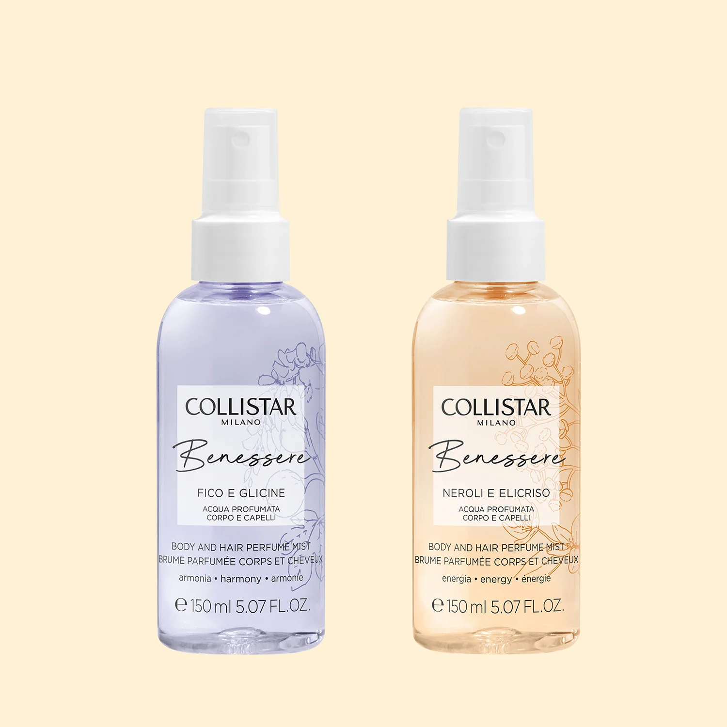 Benessere Neroli e Elicriso Acqua Profumata Corpo e Capelli - Image 2