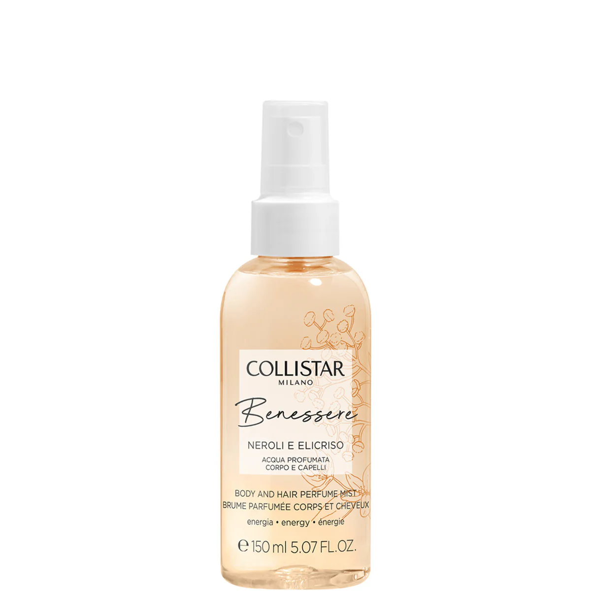 Benessere Neroli e Elicriso Acqua Profumata Corpo e Capelli - Image 3