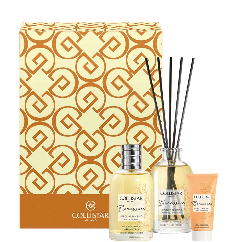 Benessere Neroli e Elicriso Cofanetto 100 ML Eau de Toilette + 50 ML Crema Soffice Corpo + 100 ML Fragranza d'ambiente - Image 2