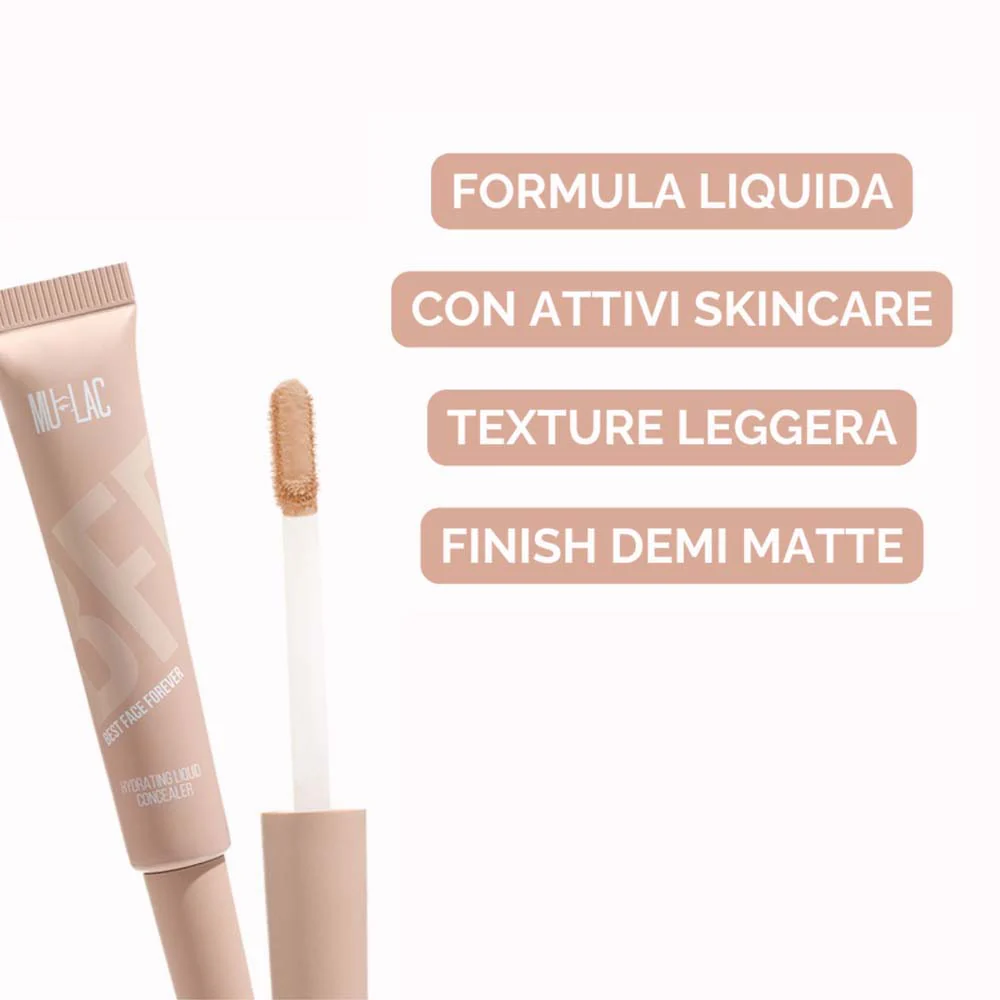 Mulac BFF Best Face Forever Hydrating Liquid Concealer - Image 5