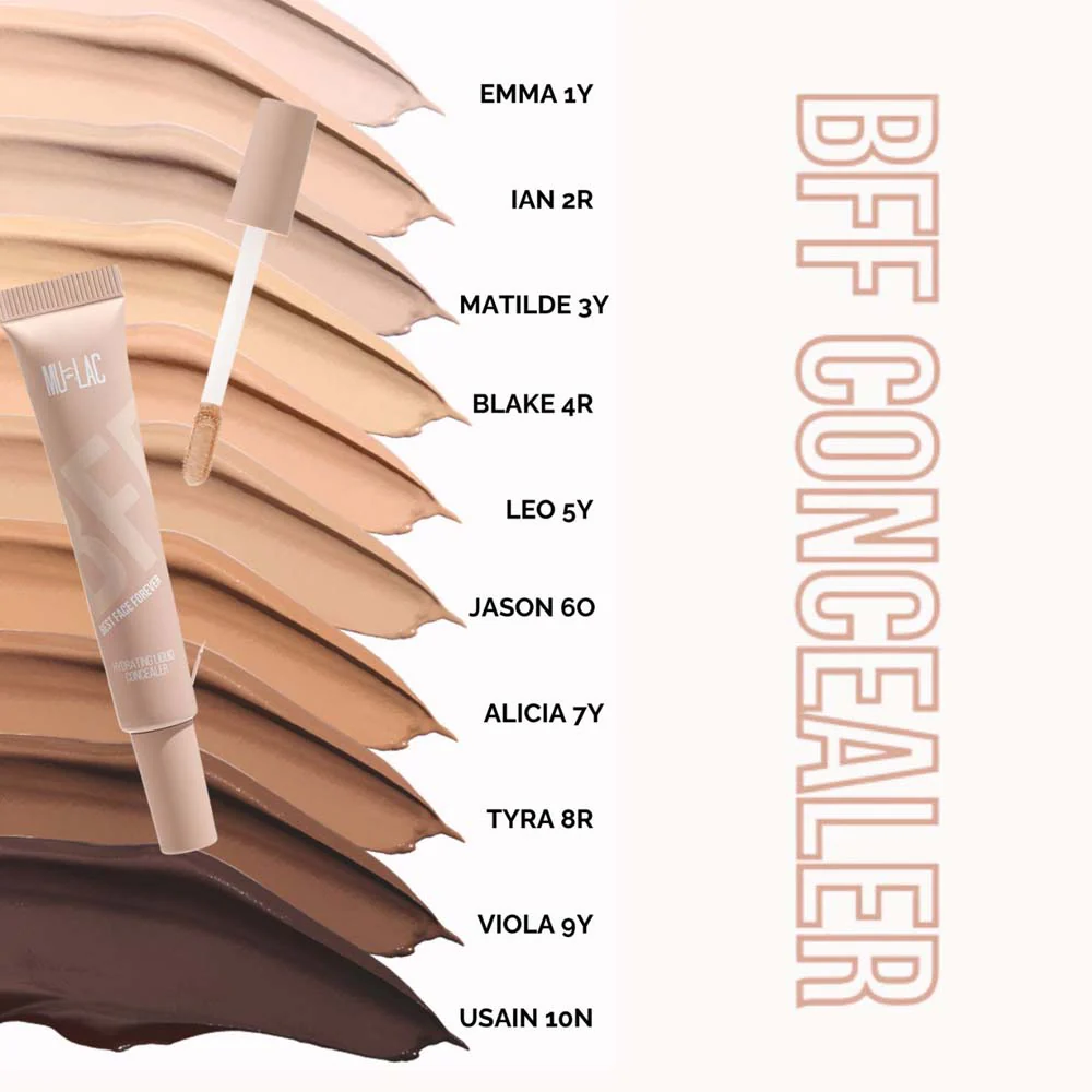Mulac BFF Best Face Forever Hydrating Liquid Concealer - Image 8