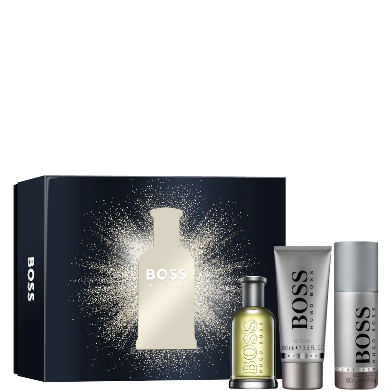 Boss Bottled Eau de Toilette Confezione 100 ML Eau de Toilette + 100 ML Shower Gel + 150 ML Deodorante Spray - Image 2