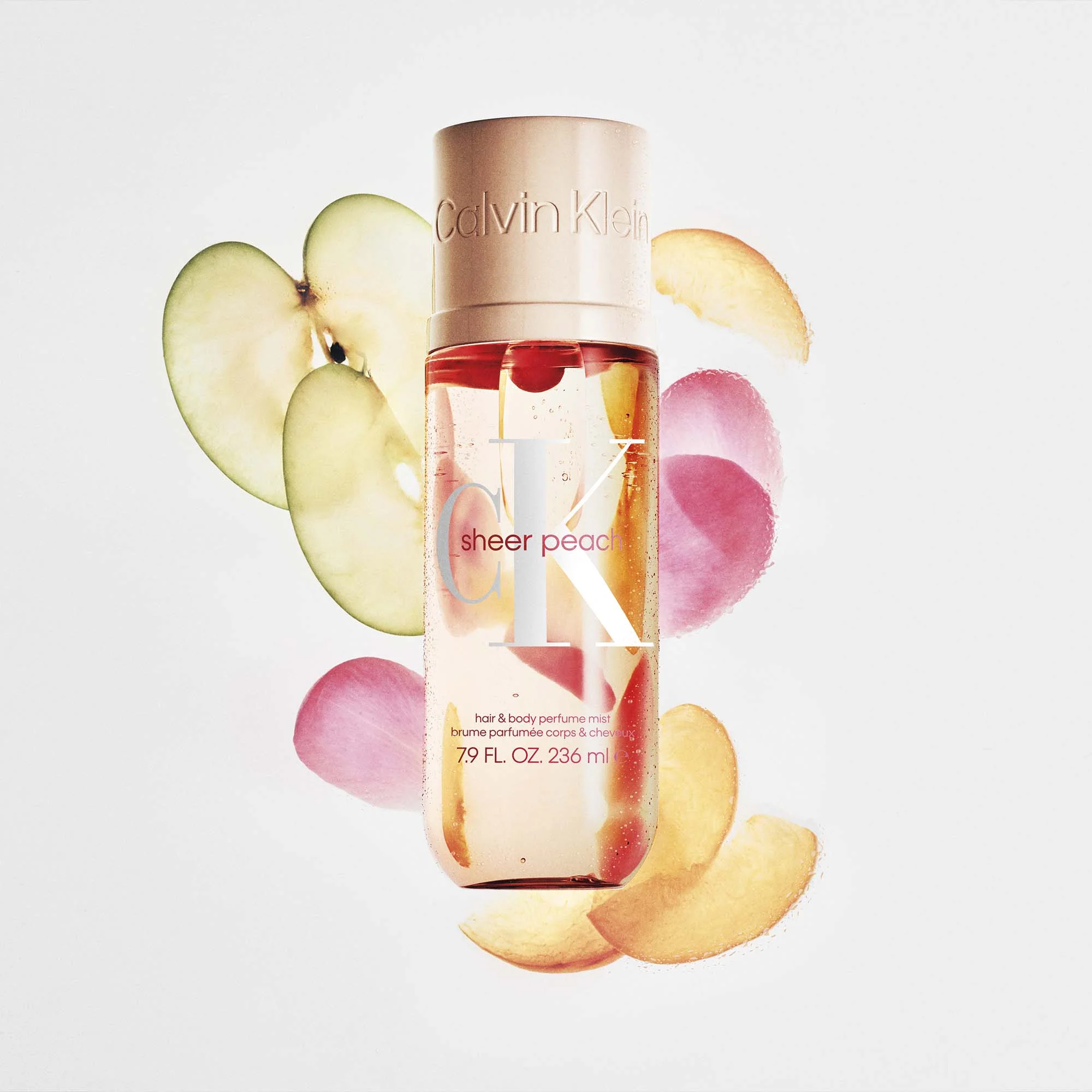 CK Sheer Peach Hair & Body Perfume Mist - Image 2