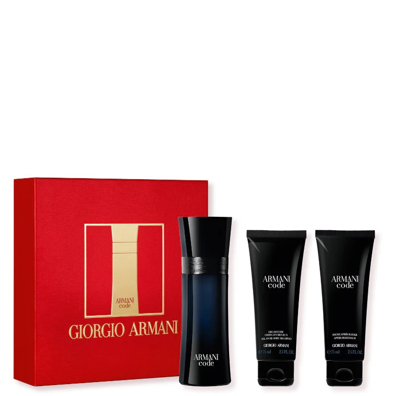 Code Homme Confezione 50 ML Eau de Toilette + 75 ML Gel Doccia + 75 ML Balsamo Dopobarba - Image 3