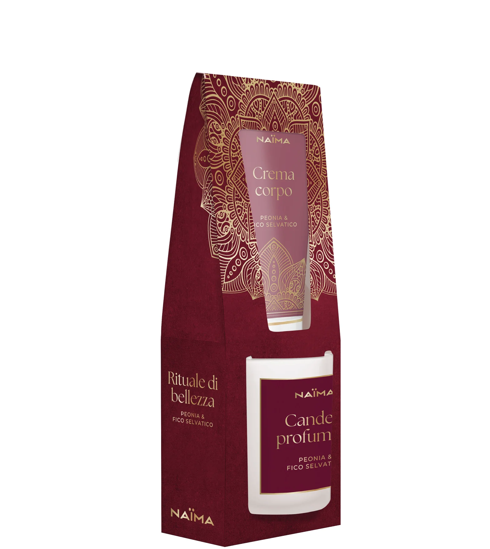 Crema Corpo + Candela Profumata Peonia & Fico Selvatico