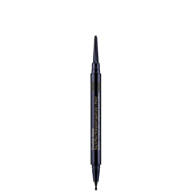 Double Wear Stay-in-Place Waterproof Liquid Liner + Pencil 01 Onyx - Image 2