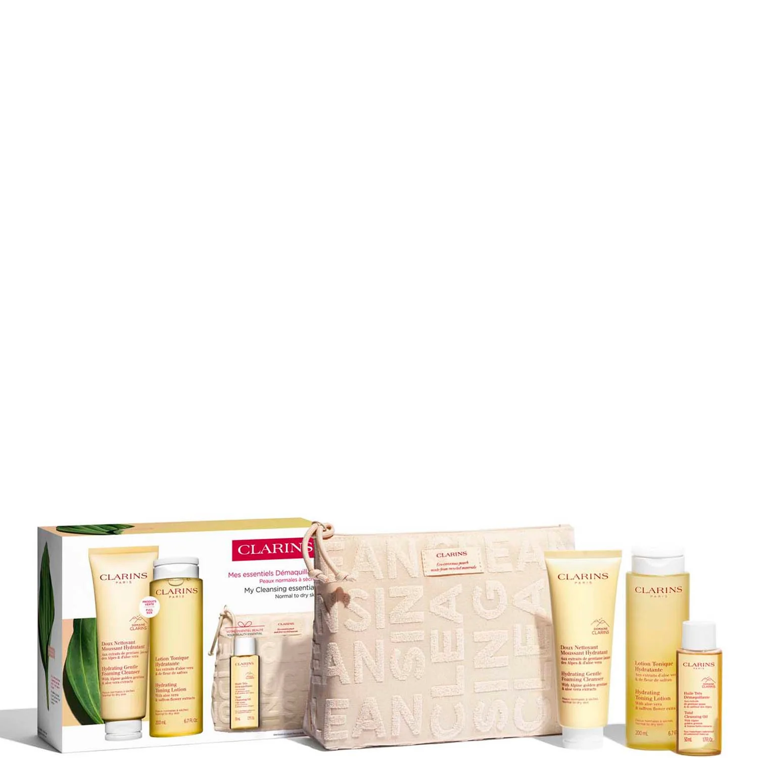 Doux Nettoyant Moussant Hydratant + Lotion Tonique Hydratante Pelle normale o secca - Image 2