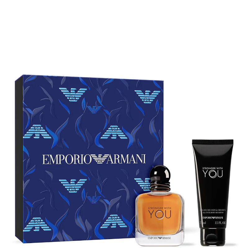 Emporio Armani Stronger With You Confezione 50 ML Eau de Toilette + 75 ML Shower Gel - Image 3