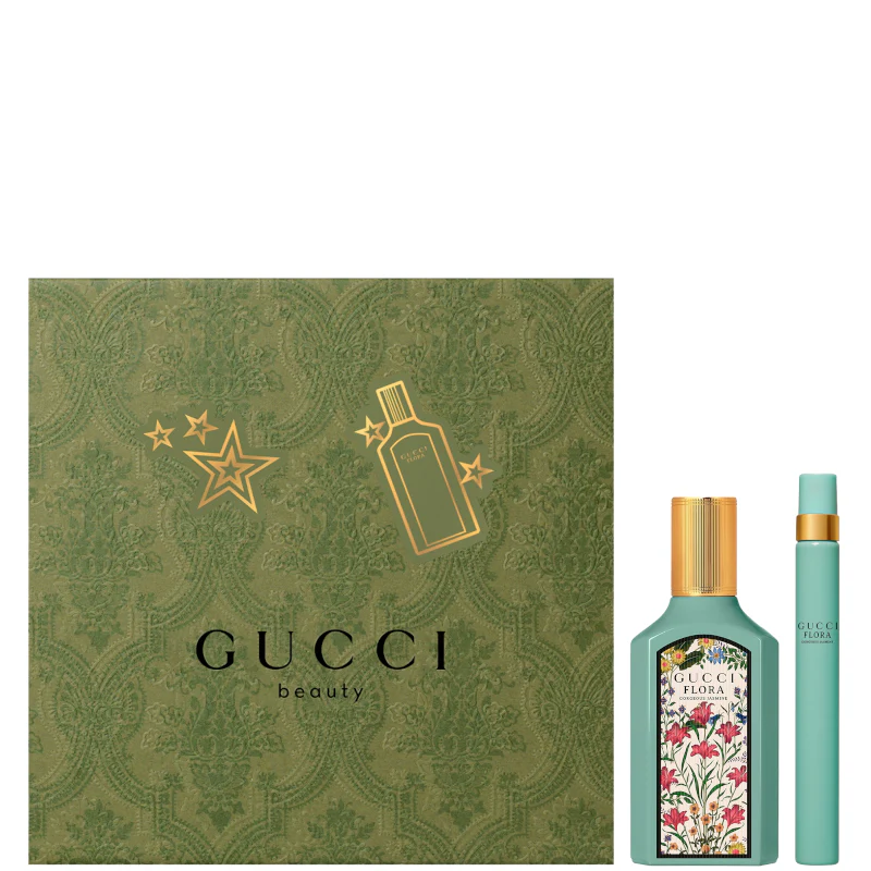 Gucci Flora Gorgeous Jasmine Confezione 50 ML Eau de Parfum + 10 ML Eau de Parfum - Image 2