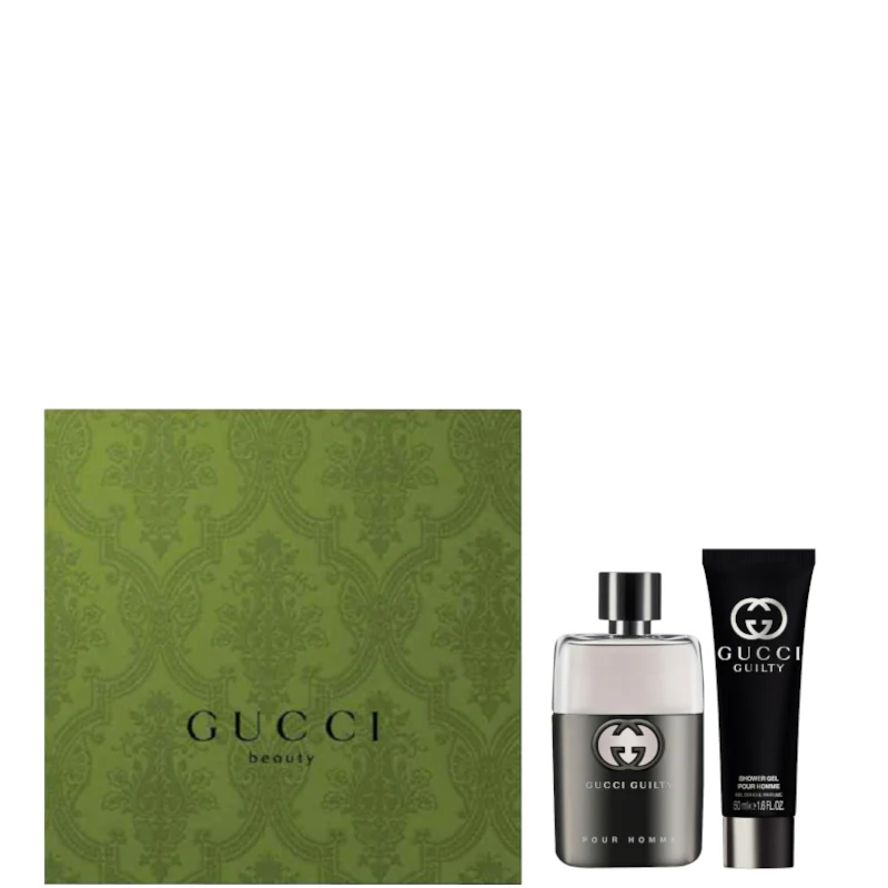 Guilty Pour Homme EDT Confezione 50 ML Eau de Toilette + 50 ML Shower Gel - Image 2