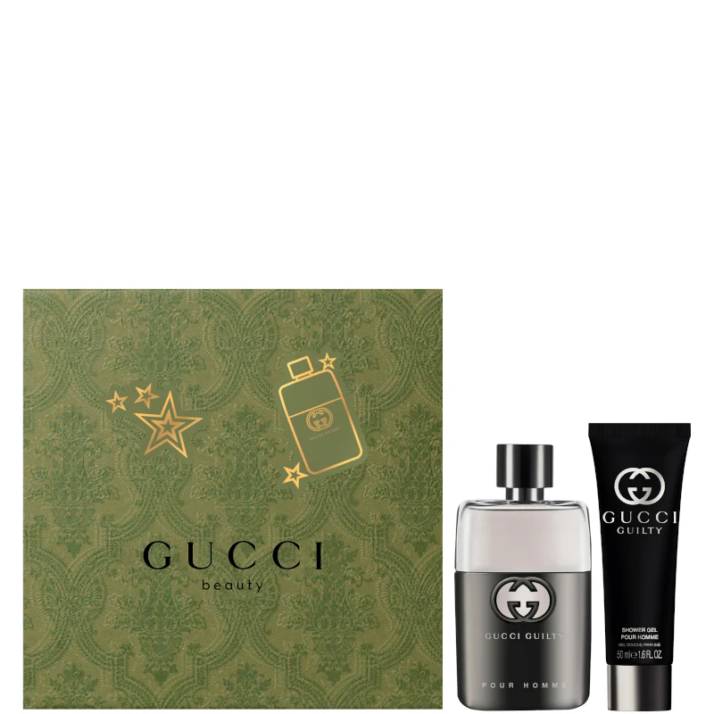 Guilty Pour Homme EDT Confezione 50 ML Eau de Toilette + 50 ML Shower Gel - Image 2