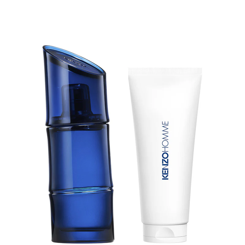 Kenzo Homme EDT Intense Confezione 60 ML Eau de Toilette Intense + 75 ML Gel Doccia - Image 2