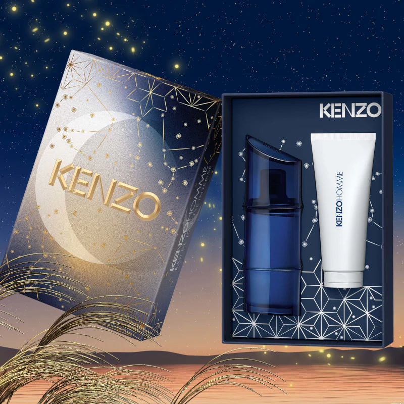 Kenzo Homme EDT Intense Confezione 60 ML Eau de Toilette Intense + 75 ML Gel Doccia - Image 3