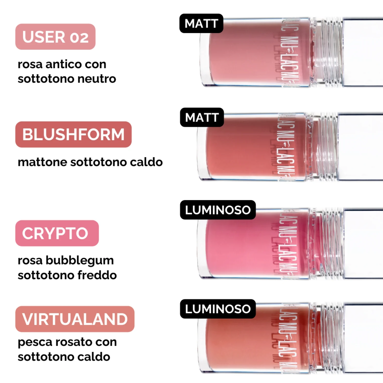 Mulac 3DVERSE Matt Liquid Blush all Over - Image 3
