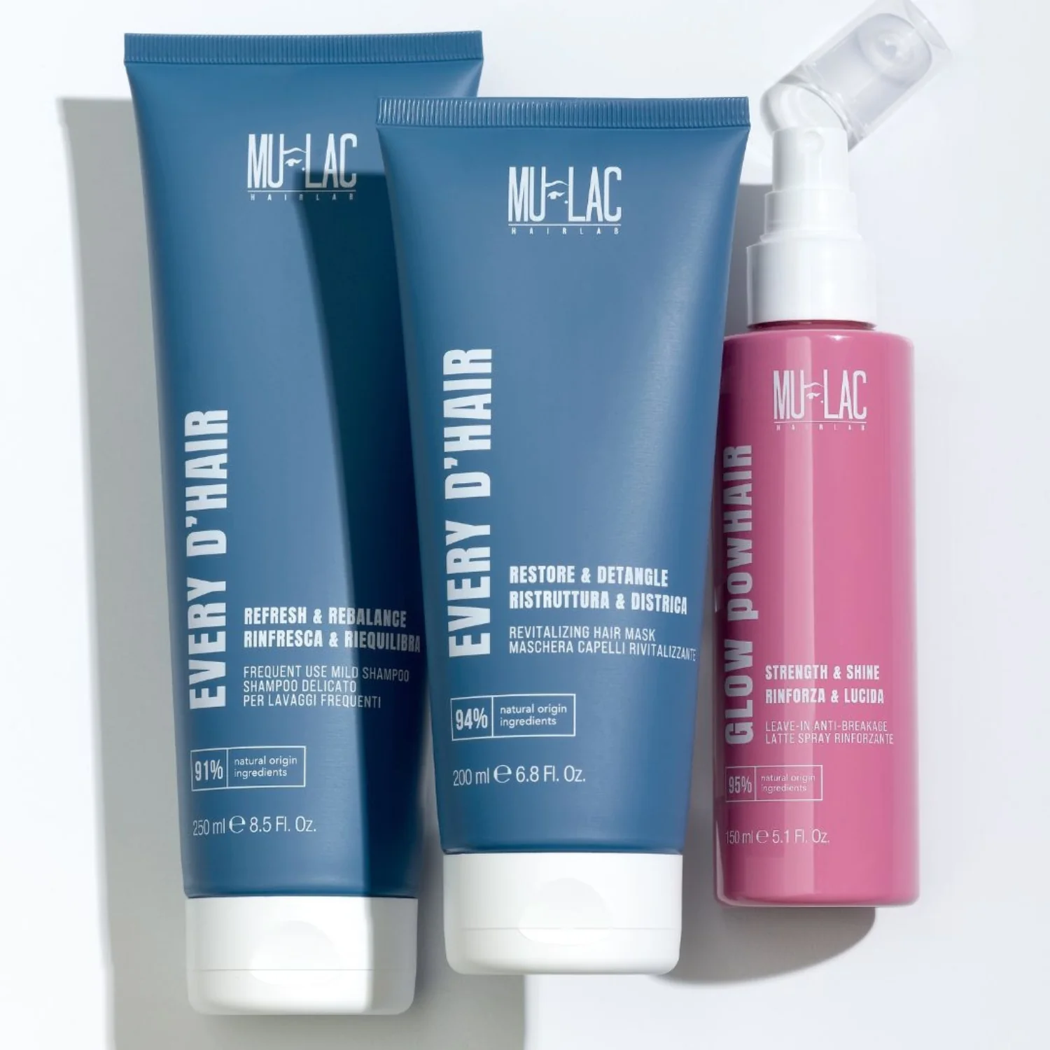 Mulac GLOW powHAIR Latte Spray Rinforzante - Image 4