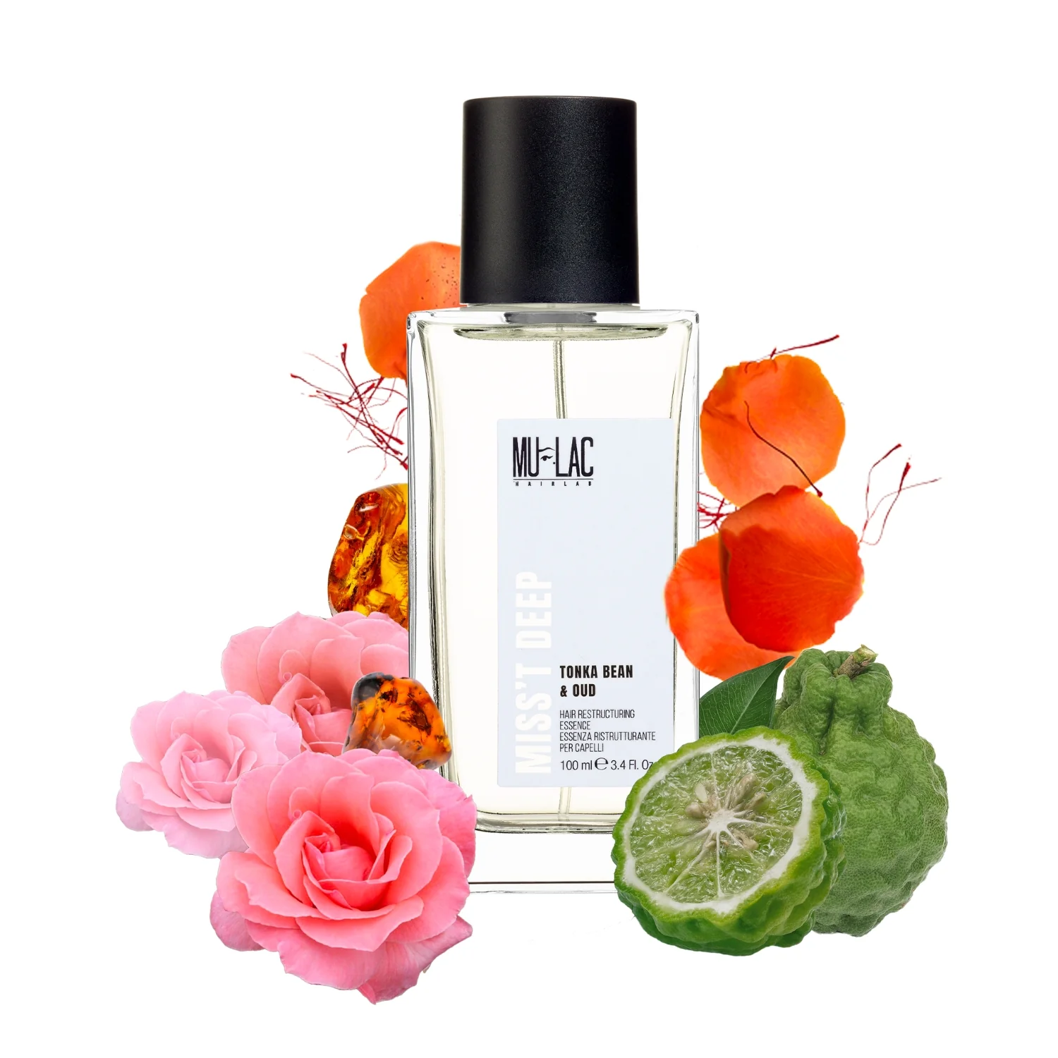 Mulac MISS'T DEEP Tonka Bean & Oud Essenza Ristrutturante Capelli - Image 3
