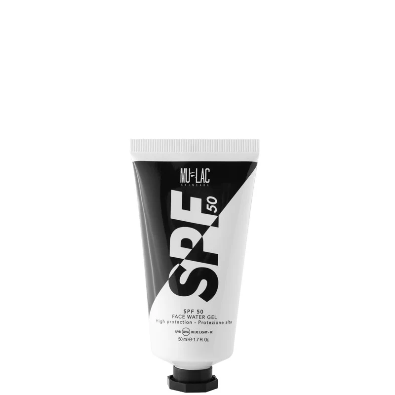 Mulac SPF50 FACE WATER GEL Fotoprotezione Giornaliera - Image 2