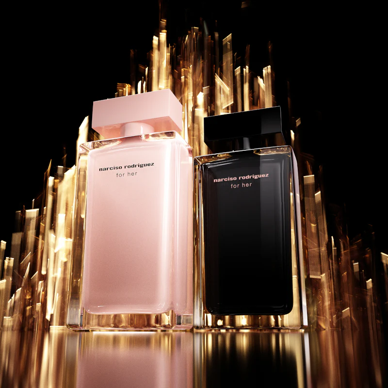 Narciso Rodriguez For Her EDP Confezione 50 ML Eau de Parfum + 50 ML Body Lotion + 50 ML Shower Gel - Image 2