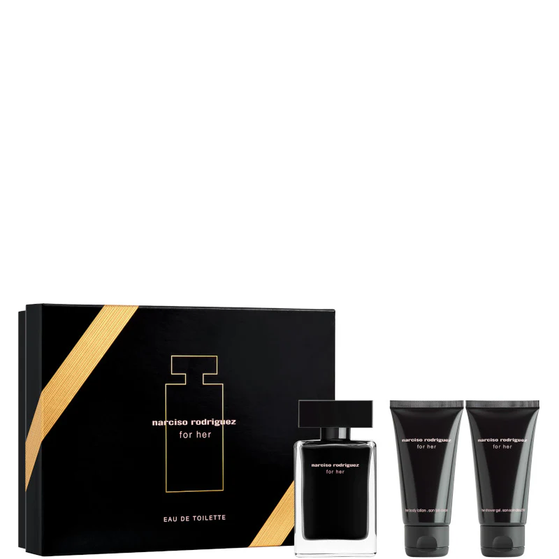 Narciso Rodriguez For Her EDT Confezione 50 ML Eau de Toilette + 50 ML Body Lotion + 50 ML Shower Gel - Image 5