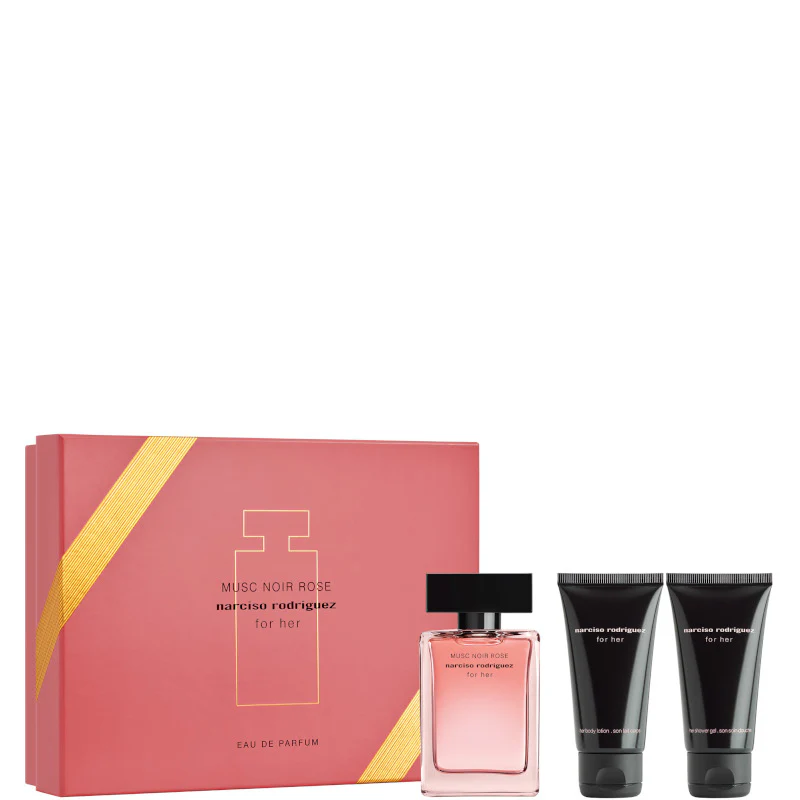 Narciso Rodriguez For Her MUSC NOIR ROSE Confezione 50 ML Eau de Parfum + 50 ML Body Lotion + 50 ML Shower Gel - Image 5