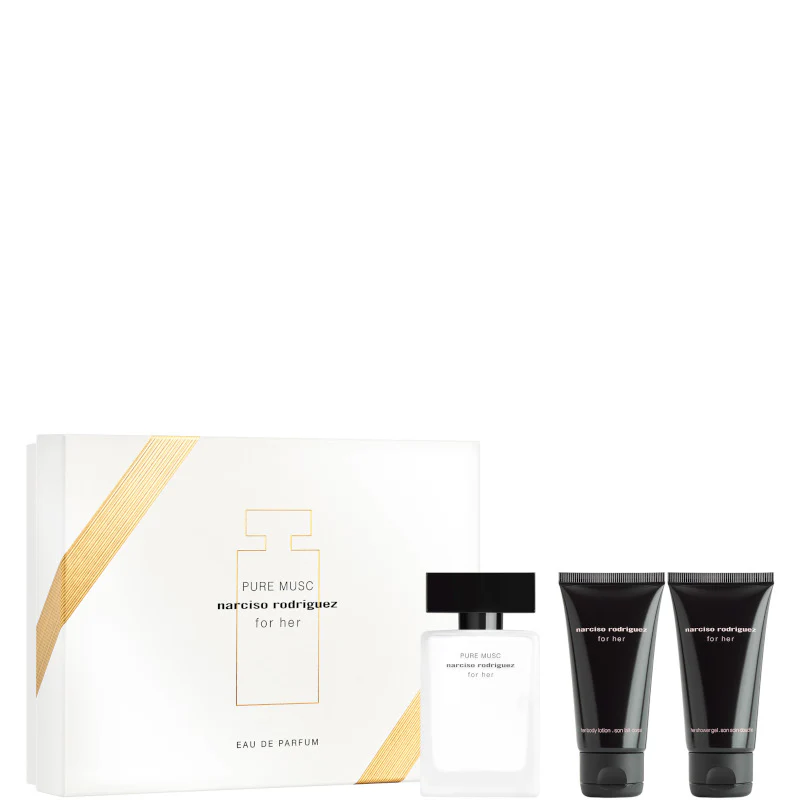 Narciso Rodriguez For Her Pure Musc Confezione 50 ML Eau de Parfum + 50 ML Body Lotion + 50 ML Shower Gel - Image 5
