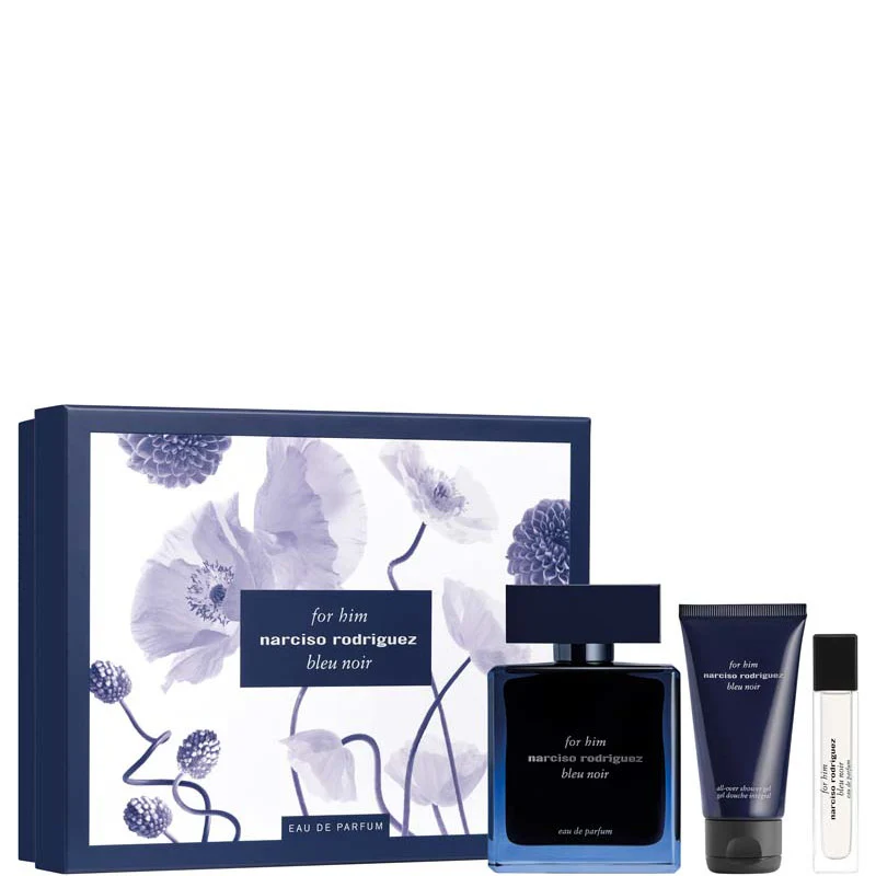 Narciso Rodriguez For Him Bleu Noir EDP Confezione 100 ML Eau de Parfum + 50 ML Shower Gel + 10 ML Travel Spray Eau de Parfum - Image 5