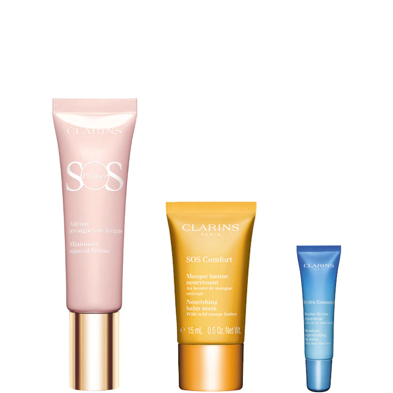 SOS PRIMER 01 Rose – Segni di stanchezza Confezione 30 ML Primer Viso n. 01 Rosa + 15 ML Maschera Viso + 3 ML Balsamo Labbra - Image 2
